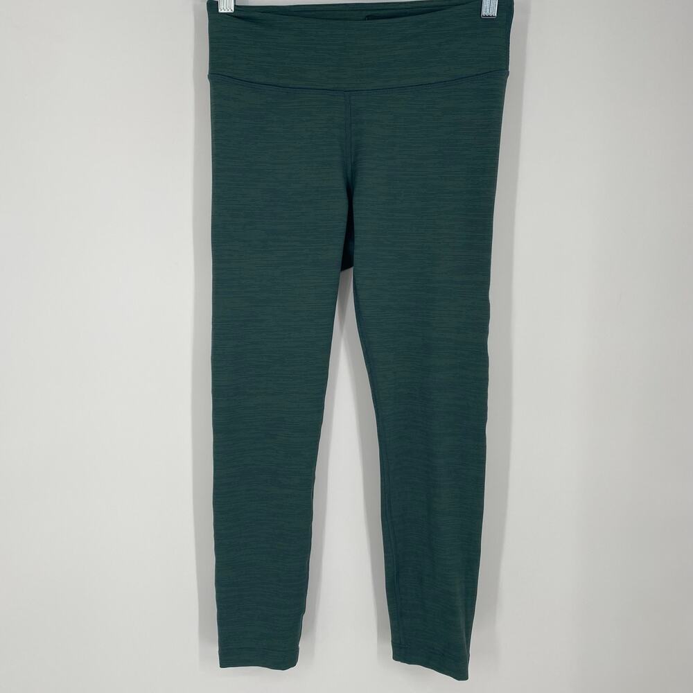 Outdoor Voices Leggings Women’s Small 7/8 Flex Evergreen Wicking Stretch Nylon
